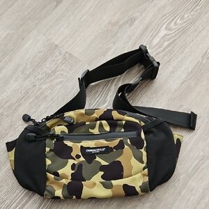 Camo and Black Men's Bag